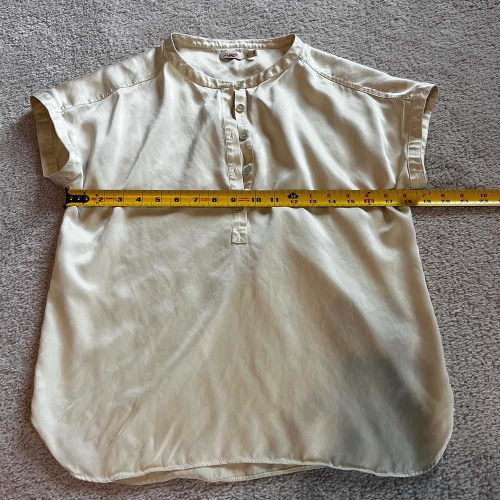 Faherty silk top - Picture 8 of 9